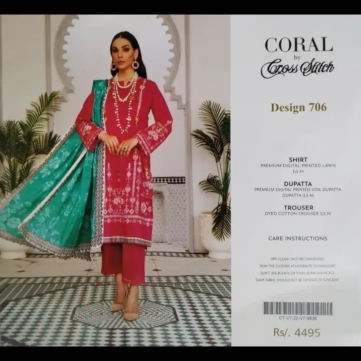 Coral by Cross Stitch