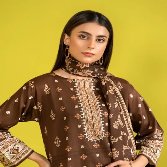 Ittehad Lawn 3 Piece